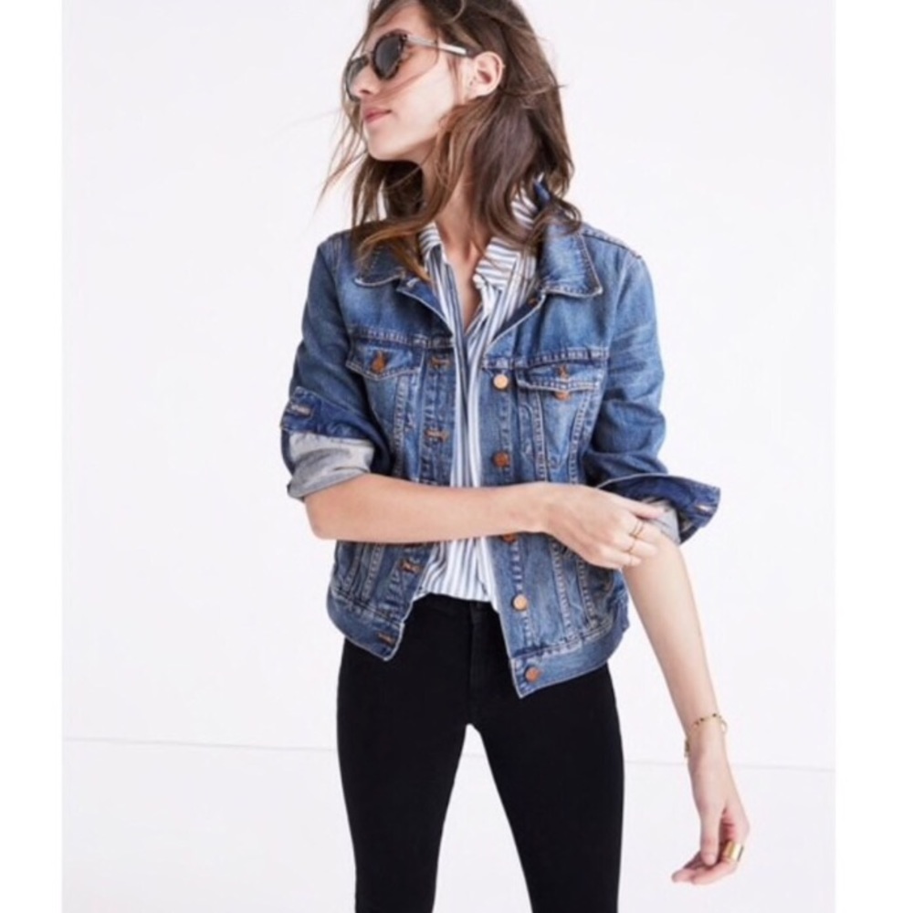 Madewell Denim Jacket, Sz XXS